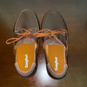 Cosyfeet boat shoe slipper